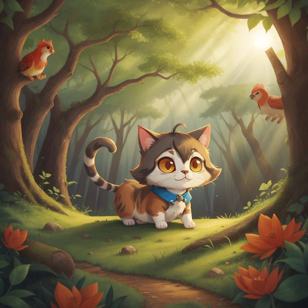 30 / 5 000 one day in the life of a red cat