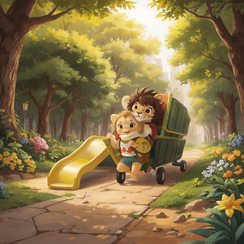 Baby Lion's Big Adventure