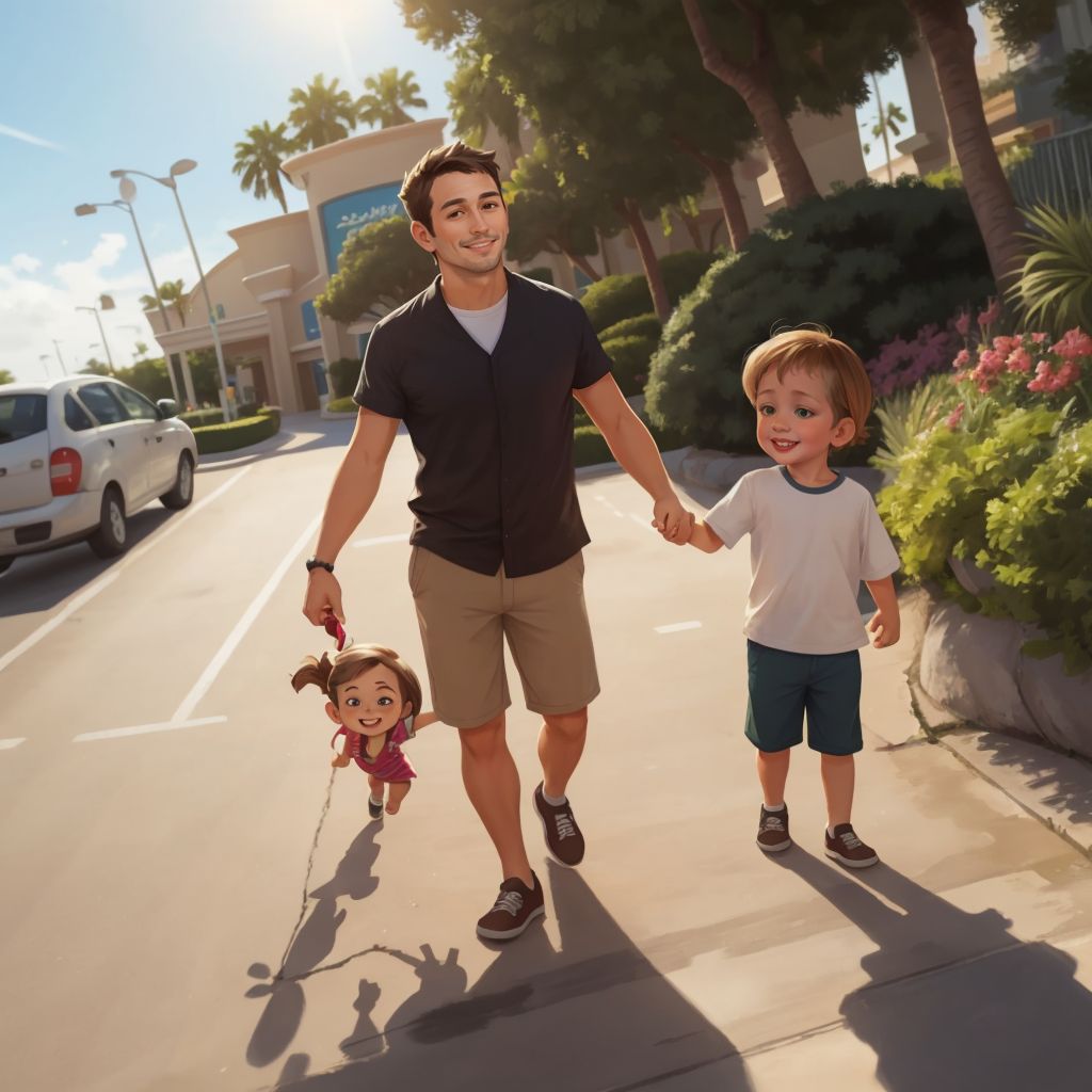 Dada takes Cooper to SeaWorld