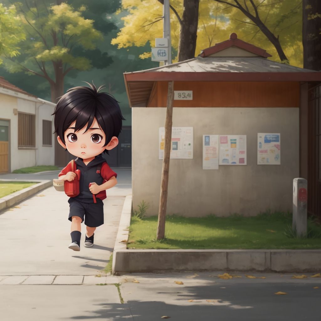 Harry goes to school