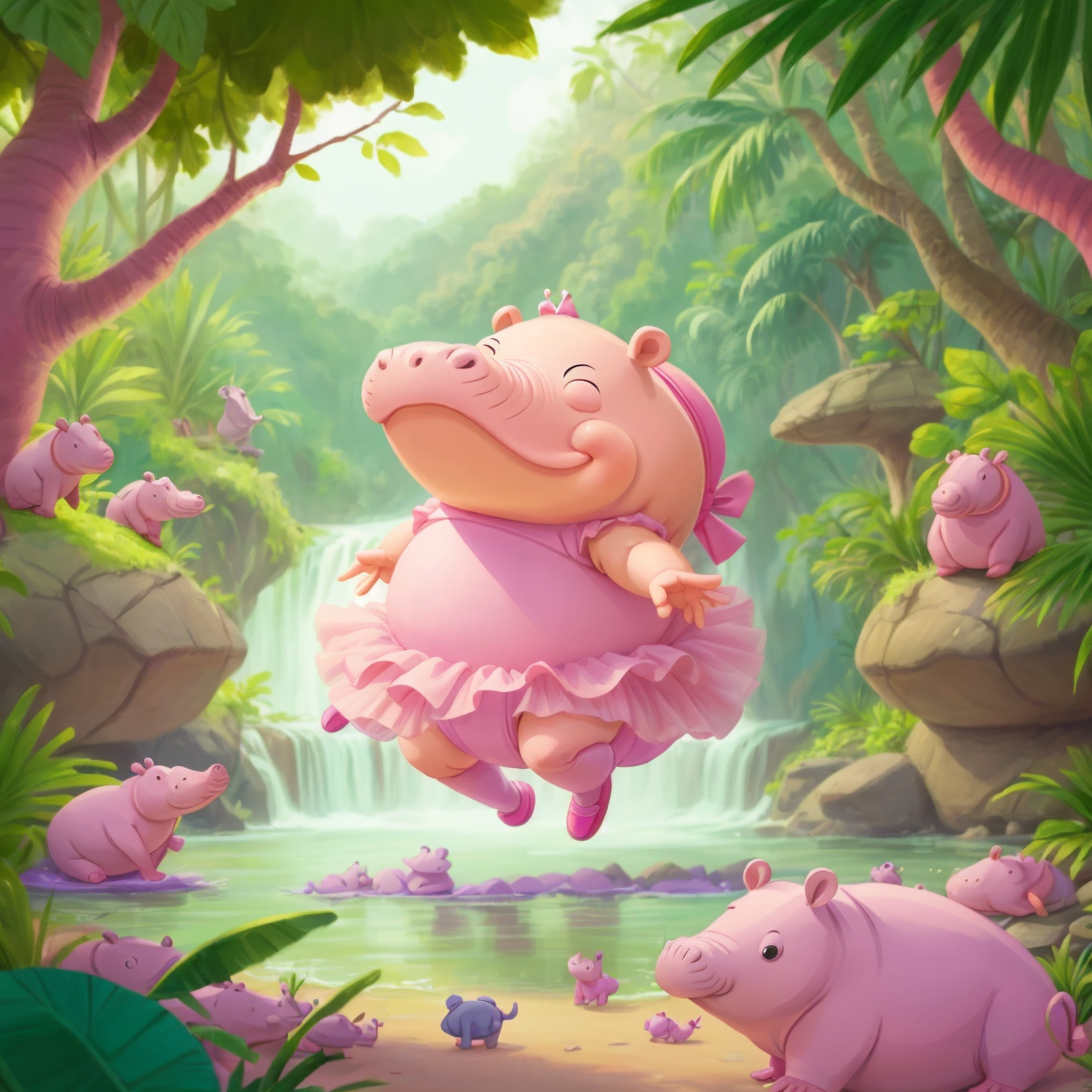 Hazel the Hippo's Ballet Dream
