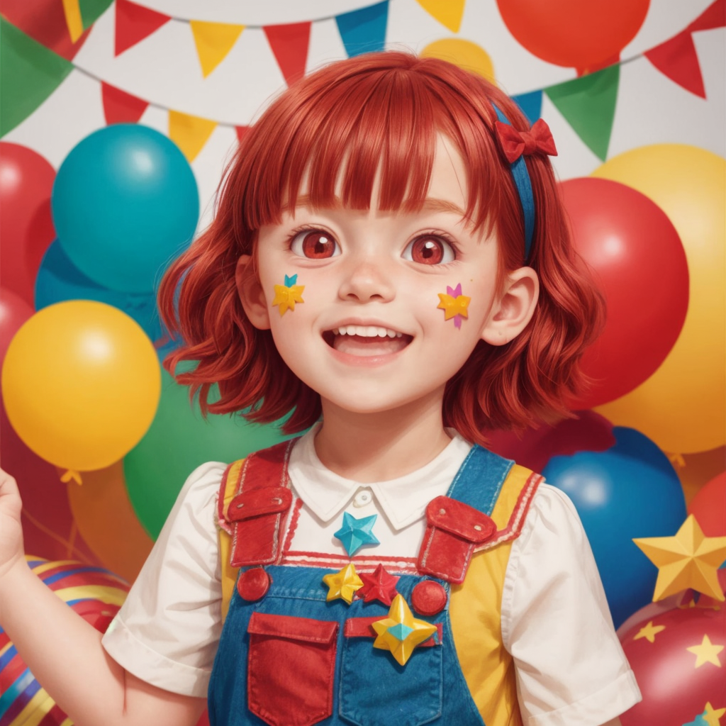 Lili at her birthday party