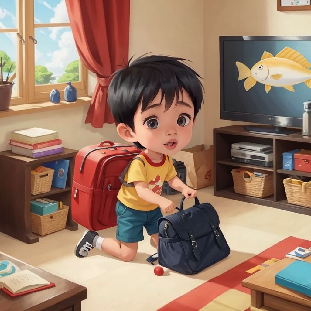 Oscar goes scuba diving 