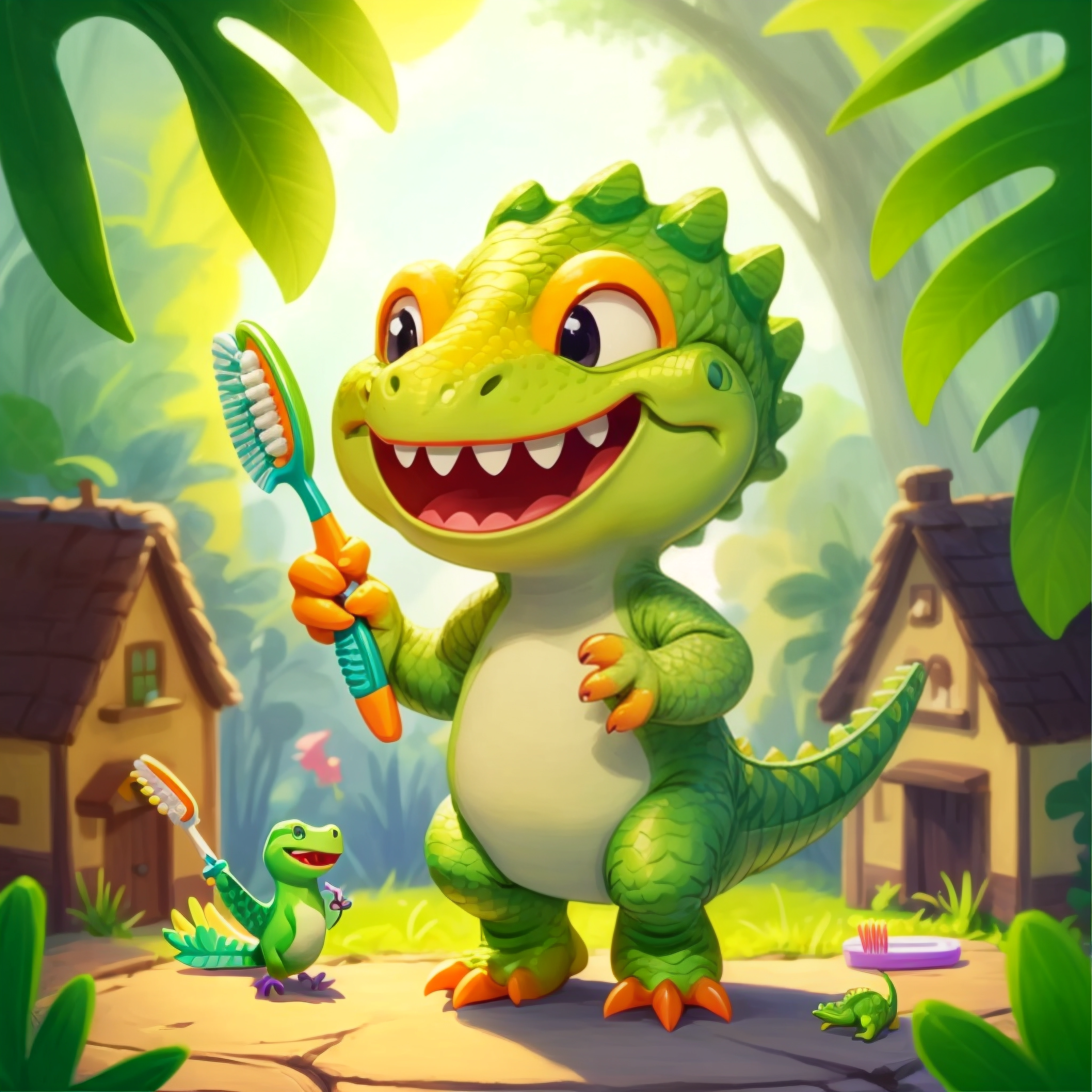 The Daring Dinosaur Dentist