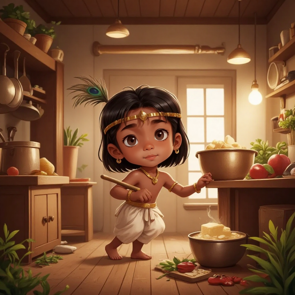 The Mischievous Butter Thief